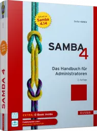 Samba 4, ISBN: 978-3-446-46977-8, Best.Nr. HA-46977, erschienen 08/2021, € 49,99