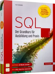 SQL, ISBN: 978-3-446-47168-9, Best.Nr. HA-47168, erschienen 10/2021, € 29,99
