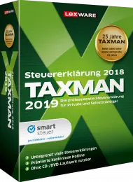 TAXMAN 2019 für Selbständige, EAN: 9783648117583, Best.Nr. LXO5053, erschienen 11/2018, € 33,95