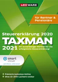 TAXMAN 2021 für Rentner & Pensionäre, EAN: 9783648144688, Best.Nr. LXO5068, erschienen 11/2020, € 34,95