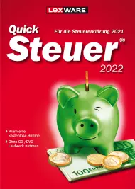 QuickSteuer 2022, EAN: 9783648152201, Best.Nr. LXO5073, erschienen 11/2021, € 14,99