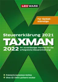 TAXMAN 2022 für Selbständige, EAN: 9783648152645, Best.Nr. LXO5076, erschienen 11/2021, € 29,99