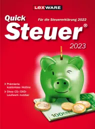 QuickSteuer 2023, EAN: 9783648167311, Best.Nr. LXO5083, erschienen 11/2022, € 18,99