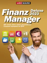 Lexware FinanzManager Deluxe 2023 2 PCs Dauerlizenz, EAN: 9783648159651, Best.Nr. LXO6065, erschienen 06/2022, € 74,99