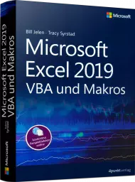 Microsoft Excel 2019 VBA und Makros, ISBN: 978-3-86490-693-0, Best.Nr. MS-693, erschienen 07/2019, € 39,90