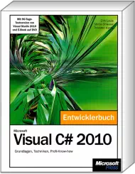 Microsoft Visual C# 2010 - Das Entwicklerbuch, Best.Nr. MSE-5529, erschienen 08/2010, € 39,90