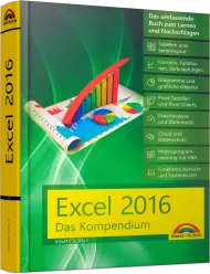 Excel 2016 - Das Kompendium, ISBN: 978-3-95982-018-9, Best.Nr. MT-2018, erschienen 03/2017, € 39,95