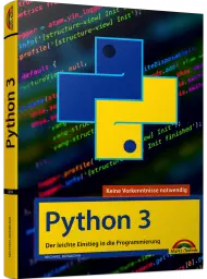 Python 3, ISBN: 978-3-95982-209-1, Best.Nr. MT-2209, erschienen 12/2019, € 14,95