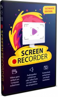 Screen Recorder - Ultimate Edition, EAN: 4251357811955, Best.Nr. MT-81195, erschienen 09/2022, € 22,99