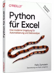 Python für Excel, ISBN: 978-3-96009-197-4, Best.Nr. OR-197, erschienen 09/2022, € 39,90