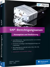 SAP-Berechtigungswesen, ISBN: 978-3-8362-3768-0, Best.Nr. RW-3768, erschienen 04/2016, € 79,90