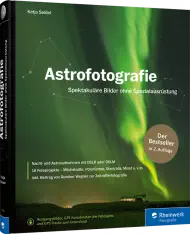 Astrofotografie, ISBN: 978-3-8362-7090-8, Best.Nr. RW-7090, erschienen 08/2019, € 39,90