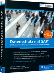 Datenschutz mit SAP, ISBN: 978-3-8362-7111-0, Best.Nr. RW-7111, erschienen 11/2020, € 89,90