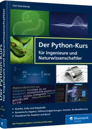 Der Python-Kurs für Ingenieure und Naturwissenschaftler, ISBN: 978-3-8362-7316-9, Best.Nr. RW-7316, erschienen 11/2020, € 34,90