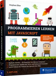 Programmieren lernen mit JavaScript, ISBN: 978-3-8362-7369-5, Best.Nr. RW-7369, erschienen 11/2019, € 24,90
