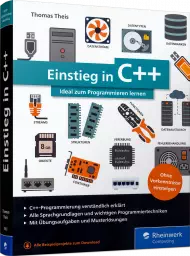 Einstieg in C++, ISBN: 978-3-8362-7863-8, Best.Nr. RW-7863, erschienen 08/2020, € 24,90