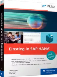 Einstieg in SAP HANA, ISBN: 978-3-8362-8341-0, Best.Nr. RW-8341, erschienen 10/2021, € 49,90