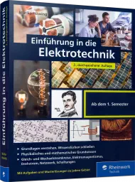 Einführung in die Elektrotechnik, ISBN: 978-3-8362-8417-2, Best.Nr. RW-8417, erschienen 07/2021, € 24,90