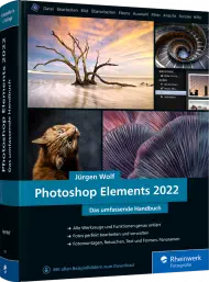 Photoshop Elements 2022, ISBN: 978-3-8362-8538-4, Best.Nr. RW-8538, erschienen 11/2021, € 39,90