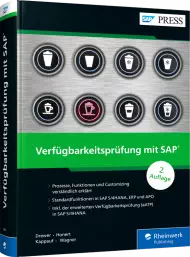 Verfügbarkeitsprüfung mit SAP, ISBN: 978-3-8362-8810-1, Best.Nr. RW-8810, erschienen 06/2022, € 89,90