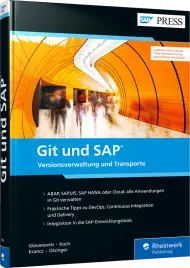 Git und SAP, ISBN: 978-3-8362-8850-7, Best.Nr. RW-8850, erschienen 06/2022, € 79,90