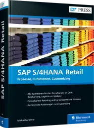 SAP S/4HANA Retail, ISBN: 978-3-8362-8880-4, Best.Nr. RW-8880, erschienen 09/2022, € 89,90