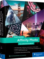 Affinity Photo, ISBN: 978-3-8362-8963-4, Best.Nr. RW-8963, erschienen 05/2022, € 49,90