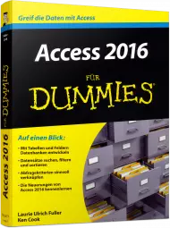 Access 2016 für Dummies, ISBN: 978-3-527-71196-3, Best.Nr. WL-71196, erschienen 02/2016, € 22,99