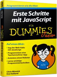 Erste Schritte mit JavaScript für Dummies Junior, ISBN: 978-3-527-71339-4, Best.Nr. WL-71339, erschienen 10/2016, € 9,99