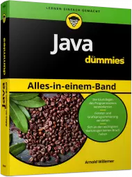 Java für Dummies - Alles-in-einem-Band, ISBN: 978-3-527-71450-6, Best.Nr. WL-71450, erschienen 04/2018, € 29,99
