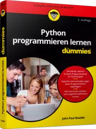 Python programmieren lernen für Dummies, ISBN: 978-3-527-71490-2, Best.Nr. WL-71490, erschienen 08/2018, € 14,99