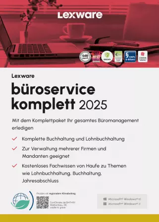 büroservice komplett 2023 - Einzelplatz - Abo