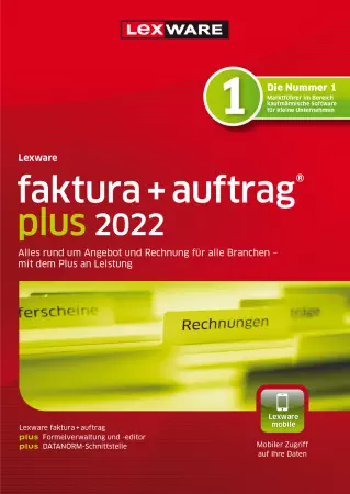 faktura+auftrag plus 2022 Jahreslizenz