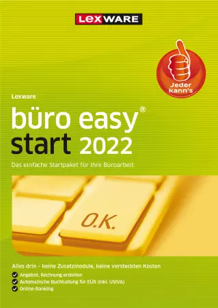 büro easy start 2022 Jahresversion