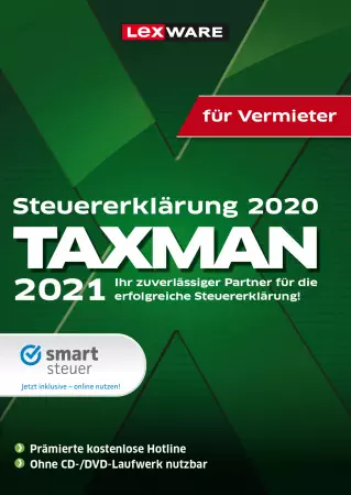 TAXMAN 2021 für Vermieter
