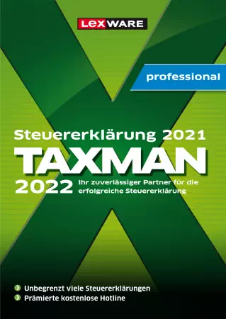 TAXMAN 2022 professional 7-Platz Lizenz