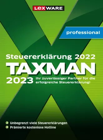 TAXMAN 2023 professional 3-Platz Lizenz