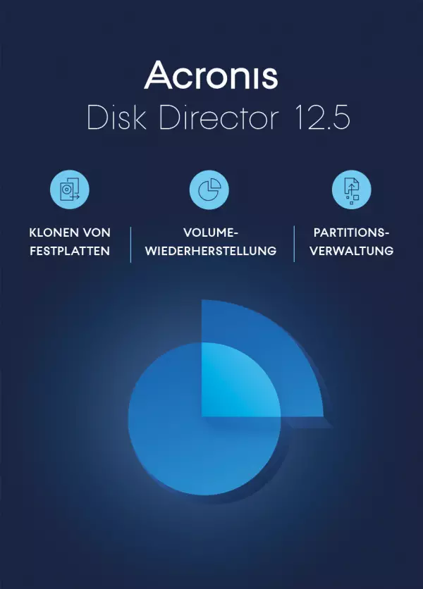 Disk Director 12.5 Workstation 1 PC Lizenz inkl. AAP