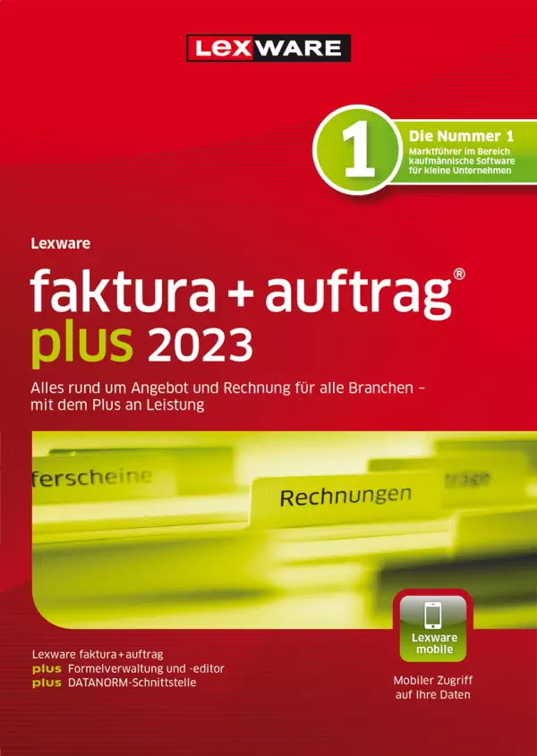 faktura+auftrag plus 2023 Jahreslizenz