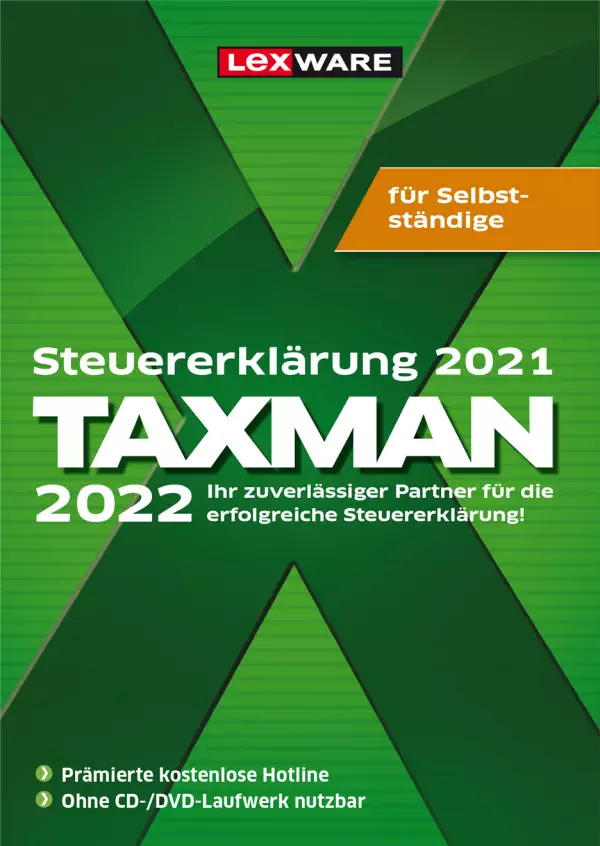 TAXMAN 2022 für Selbständige