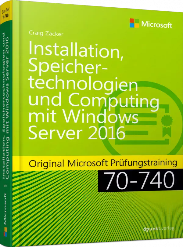 Installation, Speichertechnologien, Computing Windows Server 2016