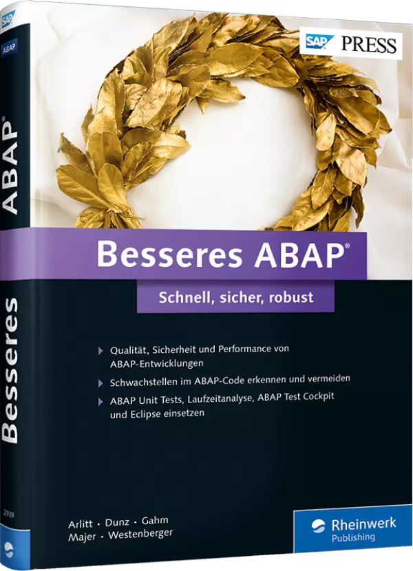 Besseres ABAP - Schnell, sicher, robust