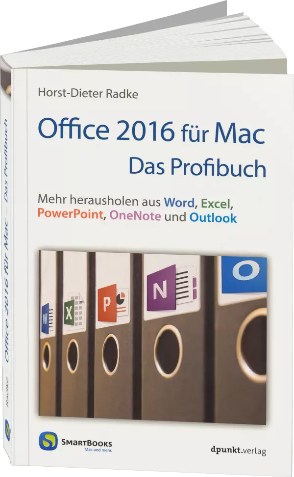 Office 2016 für Mac - Das Profibuch