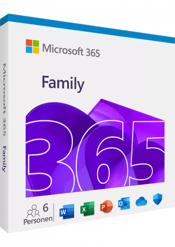 Microsoft 365 Family - Key Card