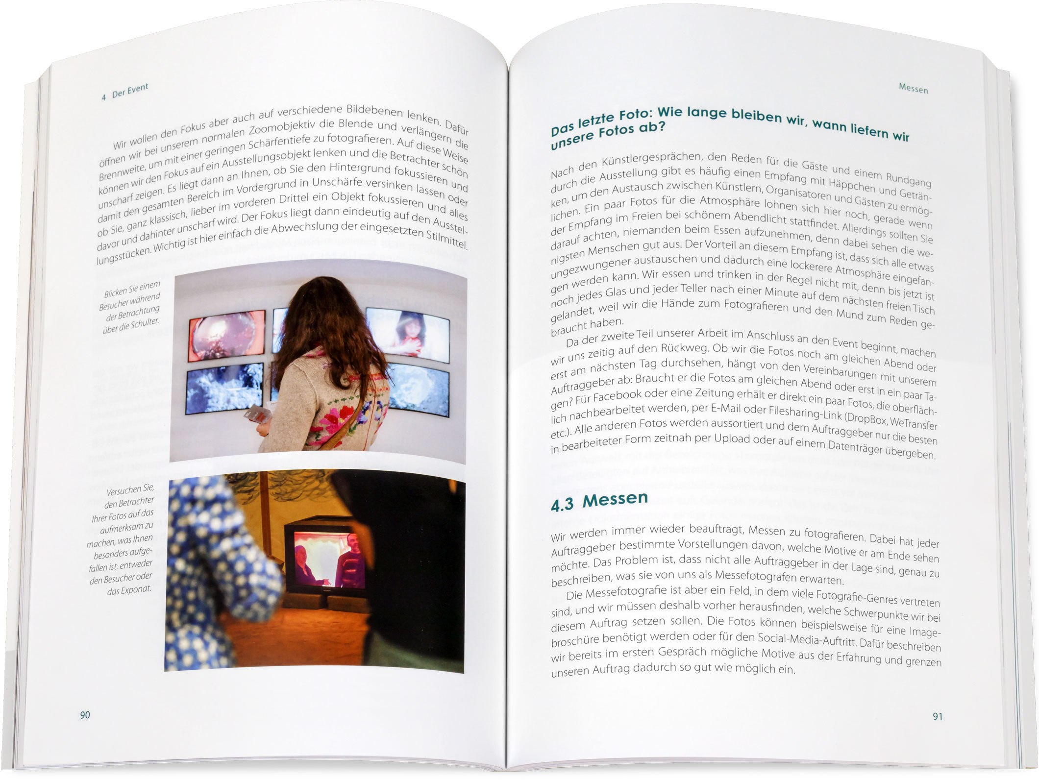 Blick ins Buch: Eventfotografie