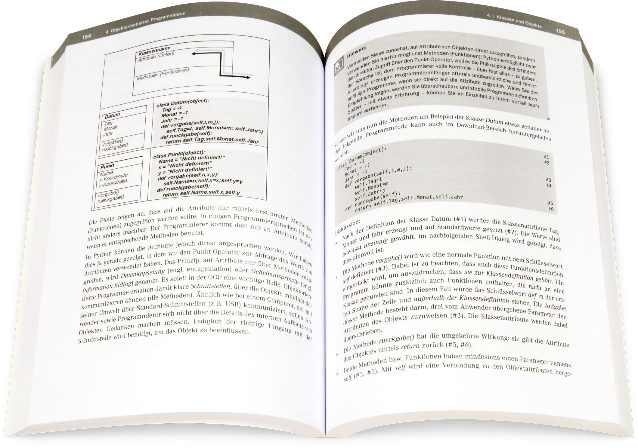 Blick ins Buch: Python für Ingenieure und Naturwissenschaftler