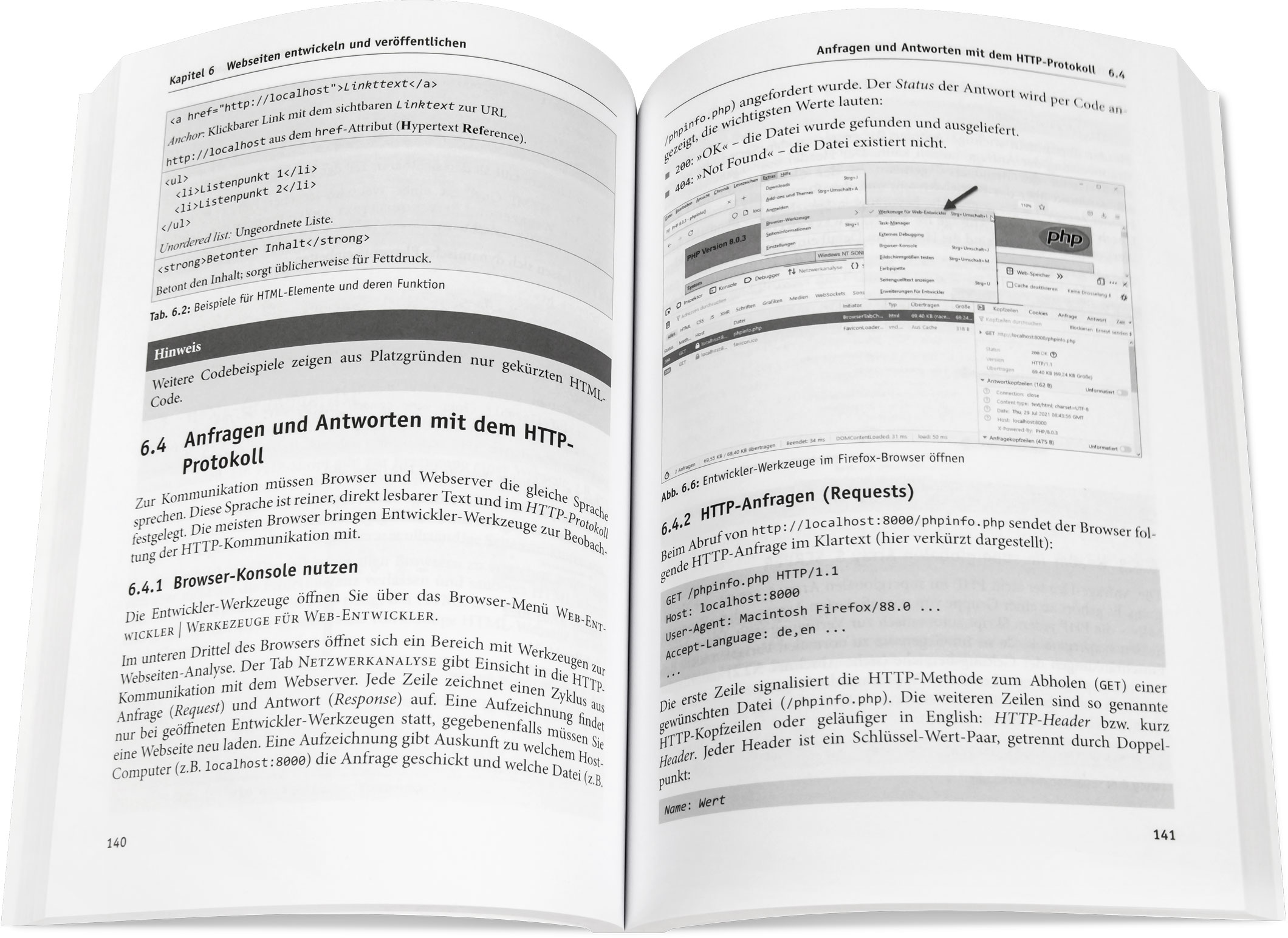 Blick ins Buch: PHP & MySQL Schnelleinstieg