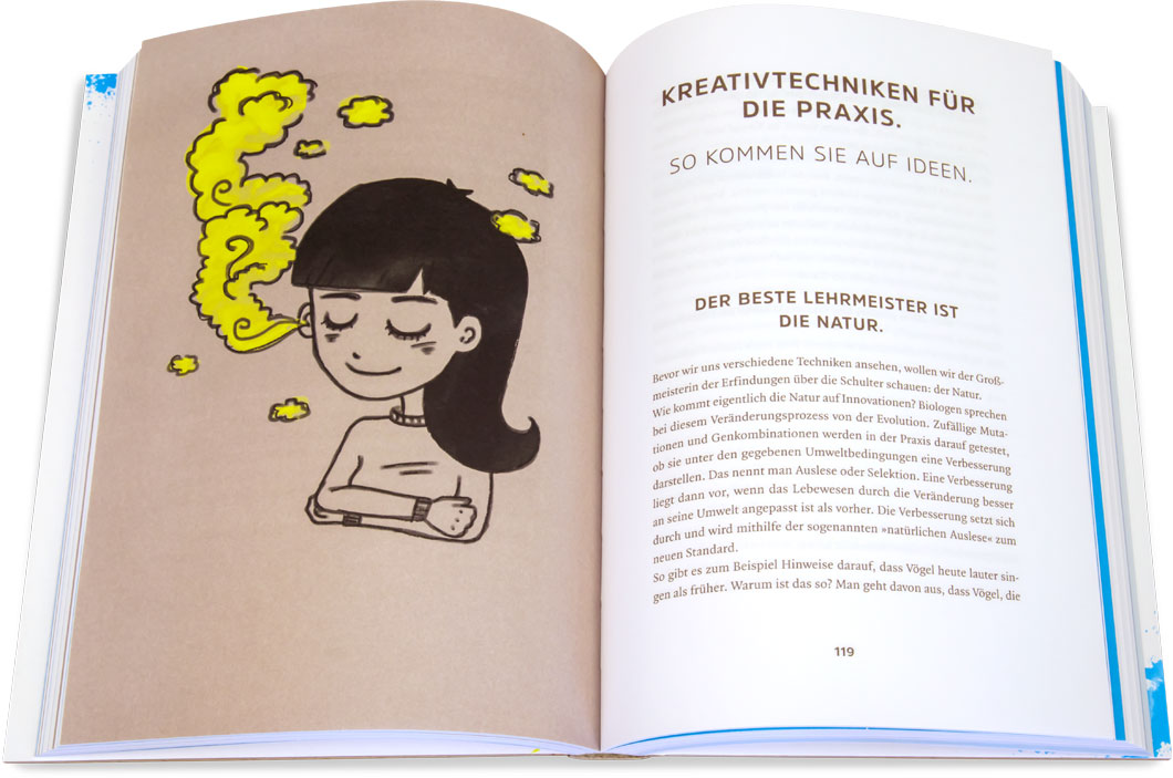Blick ins Buch: Das Buch für Ideensucher