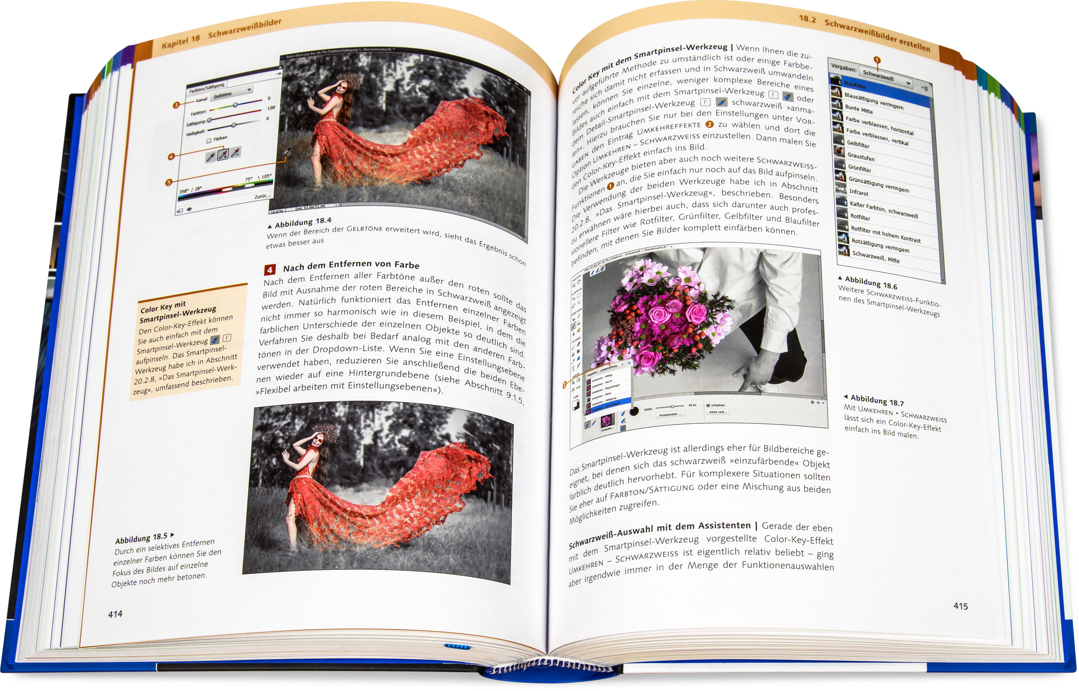 Blick ins Buch: Photoshop Elements 2022 - Das umfassende Handbuch