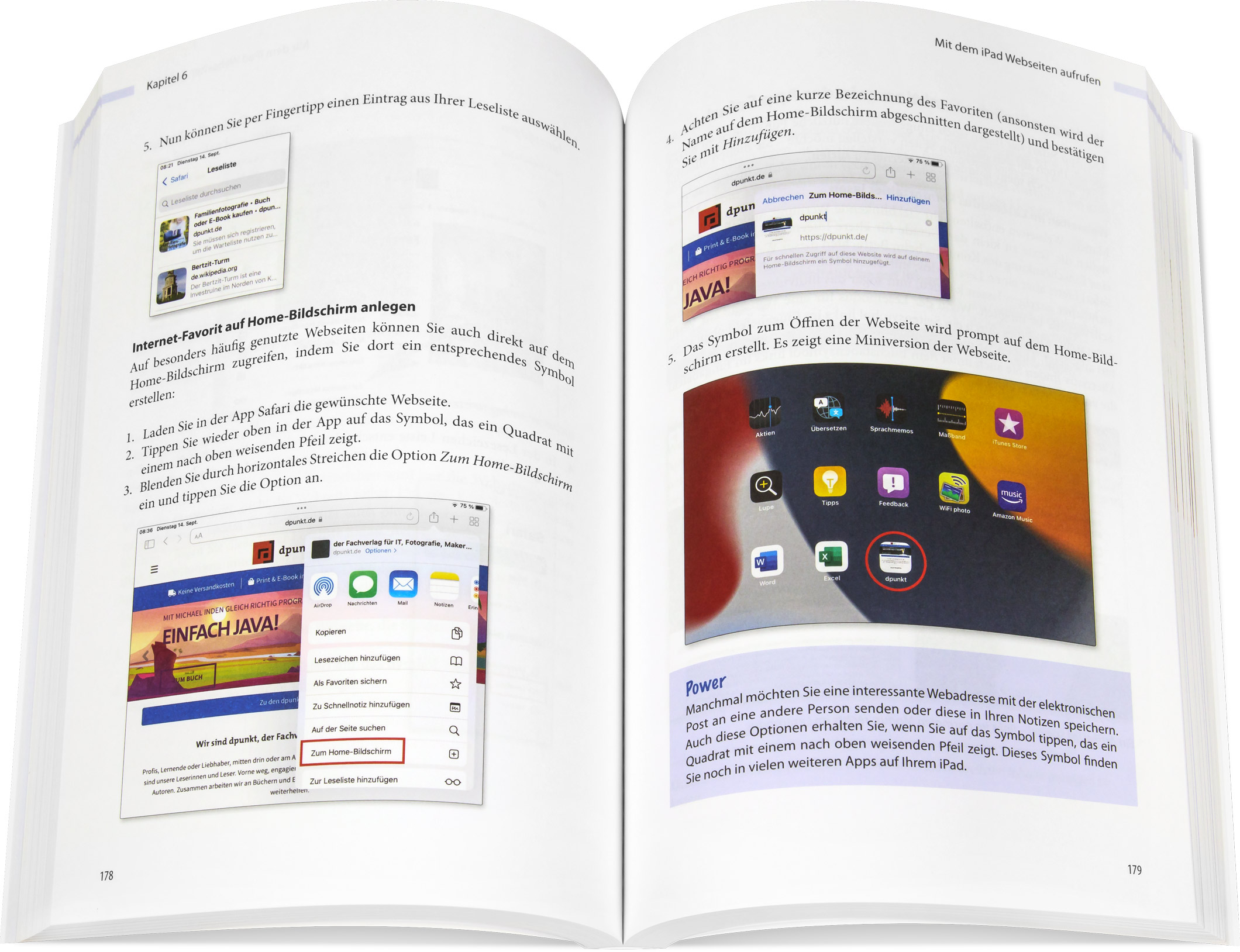 Blick ins Buch: Das iPad-Buch für Senioren
